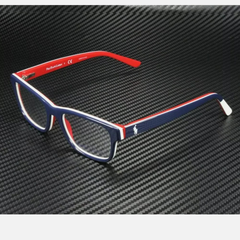 Ralph Lauren Kids Polo 48mm Navy Blue Eyeglasses